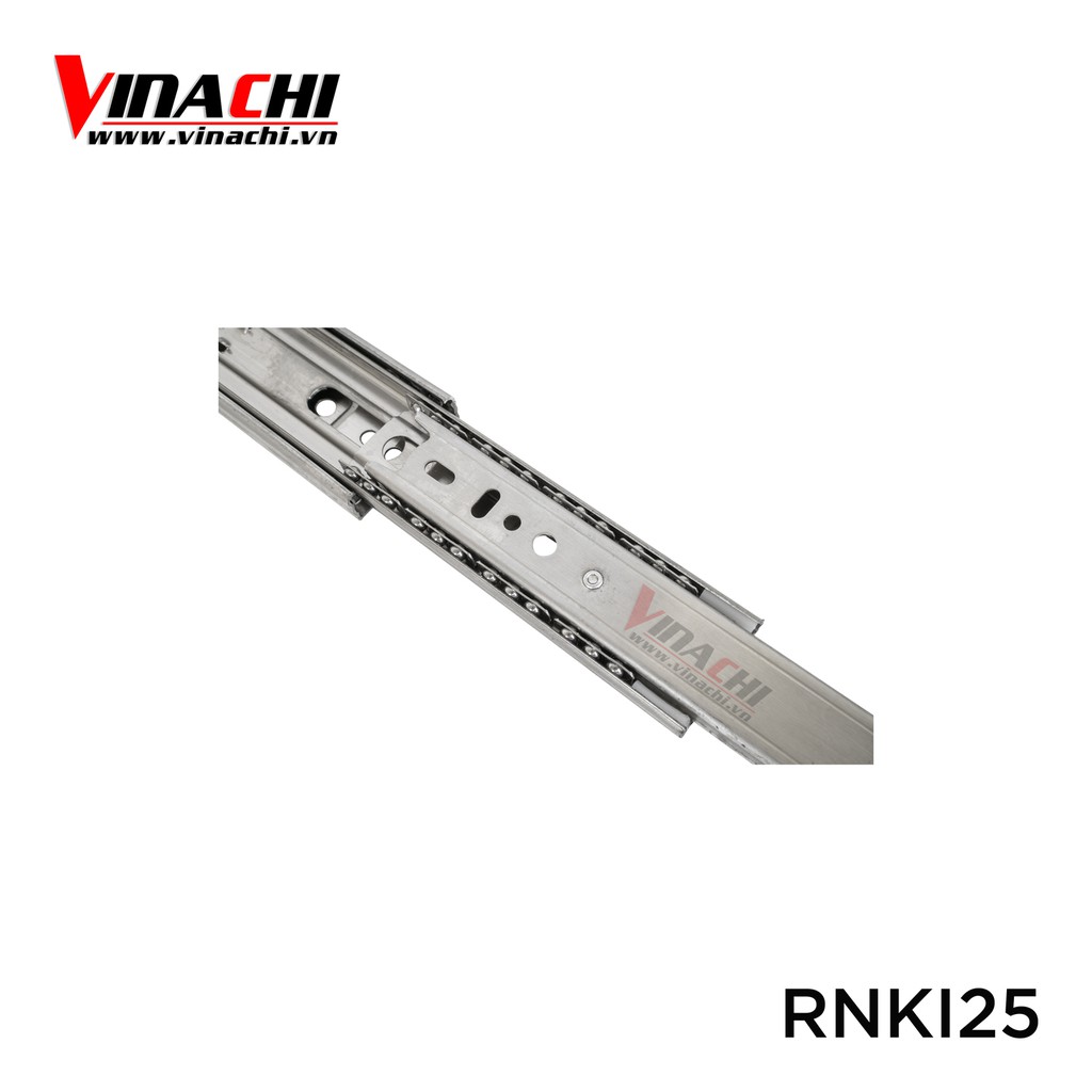 Ray trượt bi 3 tầng inox - 1 bộ