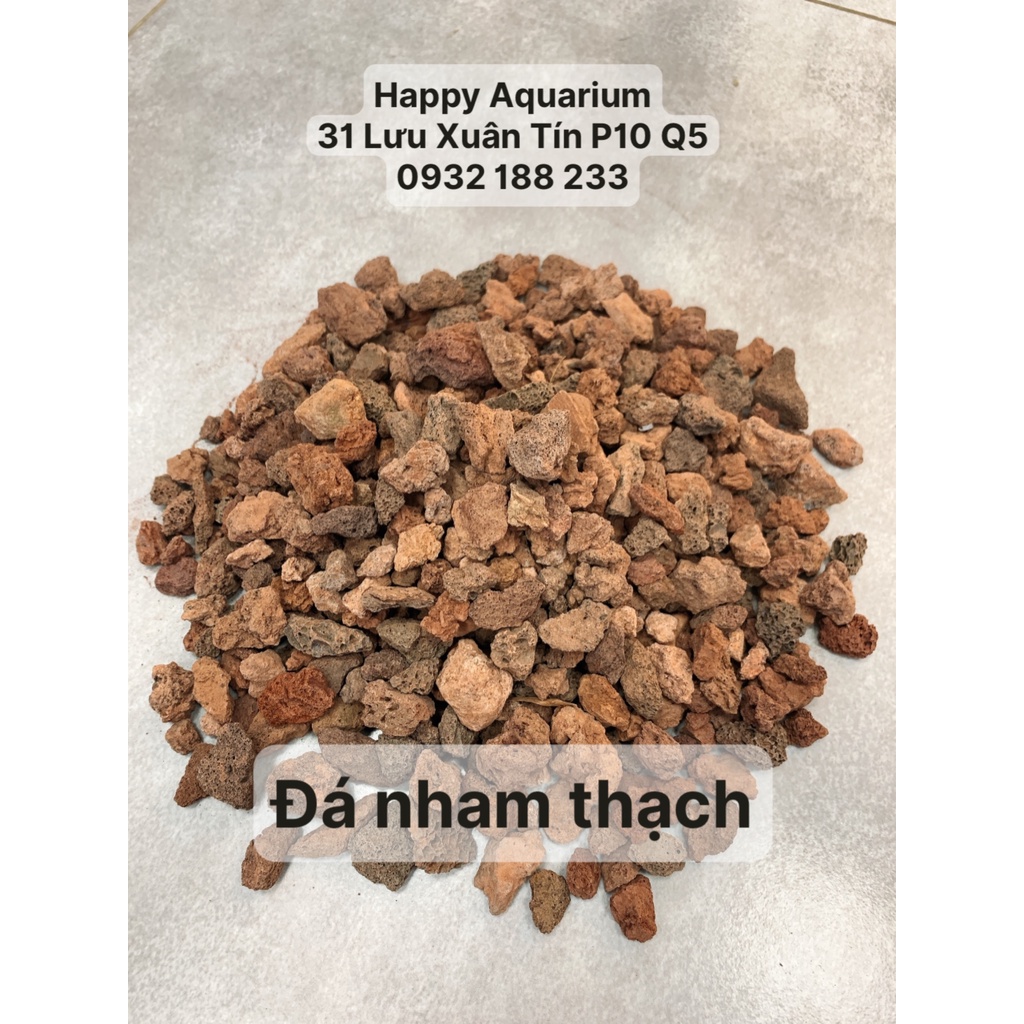 1kg Đá nham thạch - Vật liệu lọc nước thủy sinh