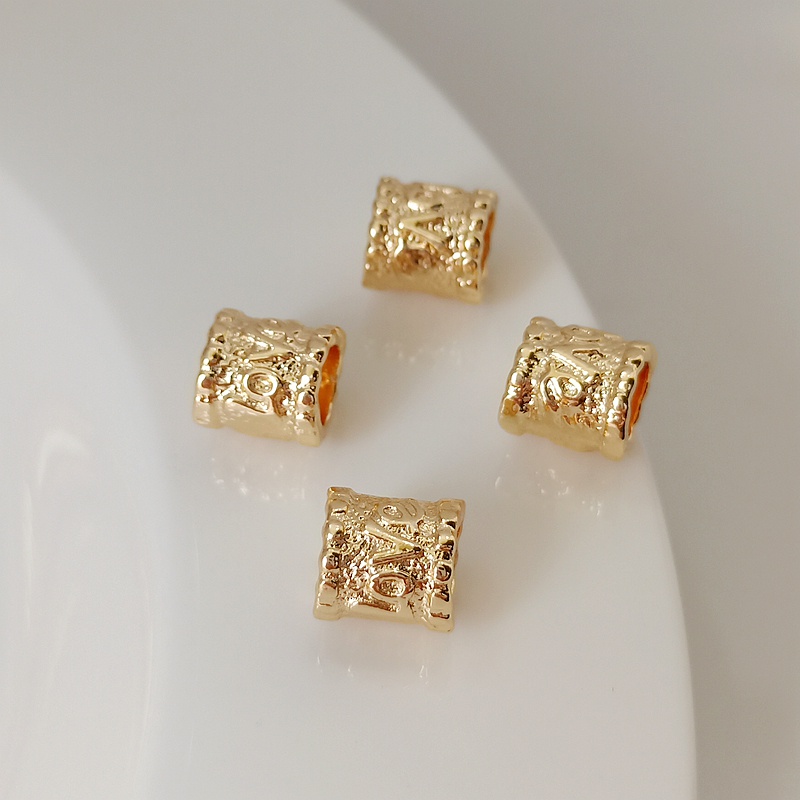 Hạt Đồng 14K Nhiều Màu Sắc Dùng Làm Vòng Đeo Tay DIY