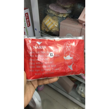 Quần lót sau sinh vải cotton Naris xài 1 lần