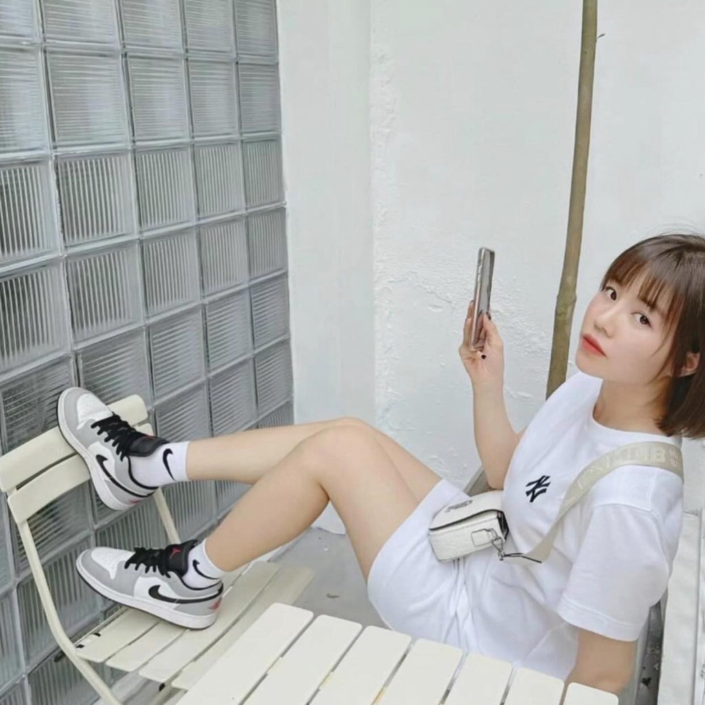 Giày Jordan Cổ Thấp JD1 Low, Giày Thể Thao Nam Nữ Sneaker Jordan Màu Xám Thấp Cổ  Nam Nữ Chuẩn 11 Full Box