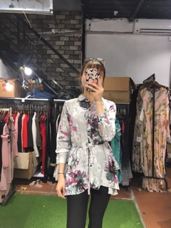 Áo dáng dài simply vera wang