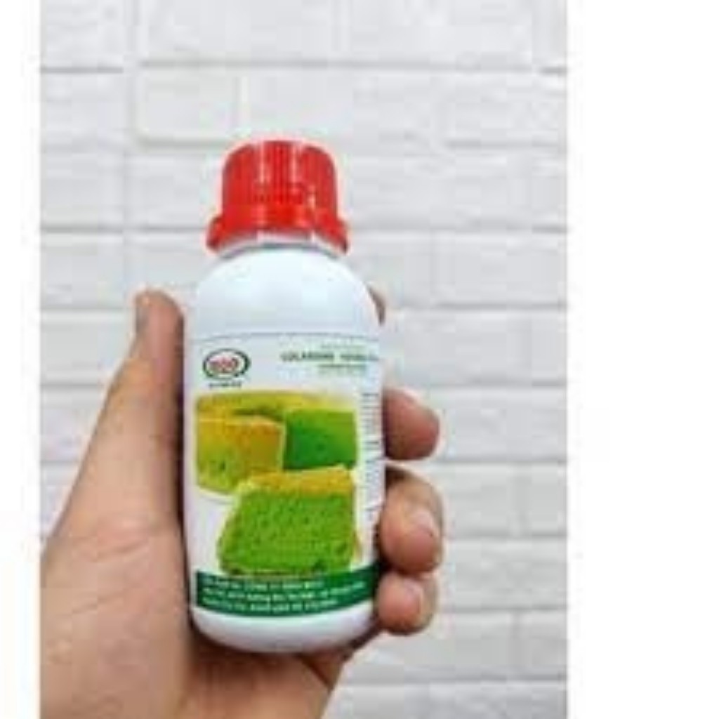 hương lá dứa/hương vani có màu BICO lọ 100ml