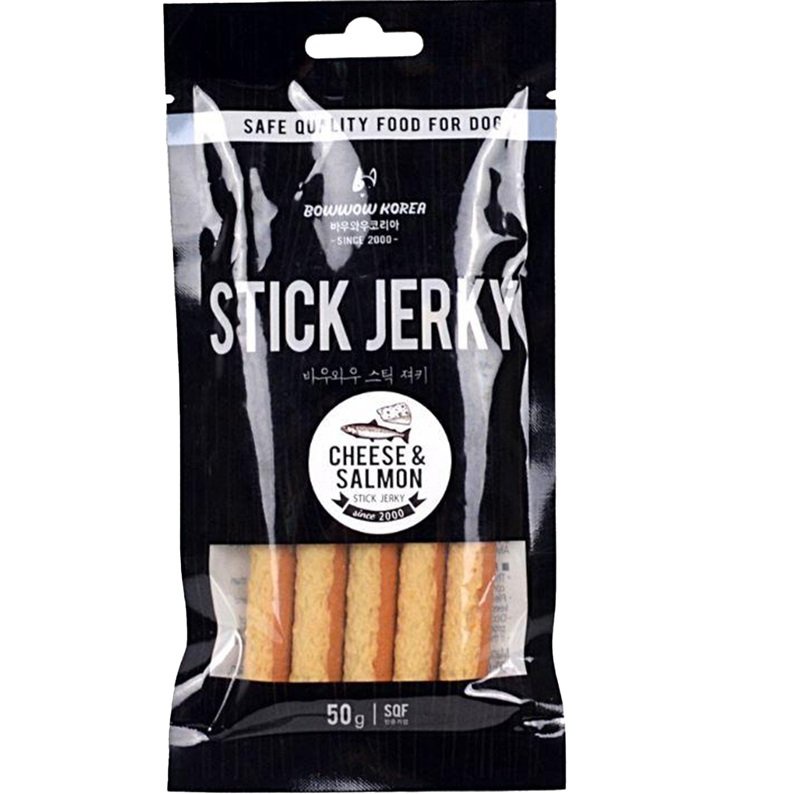 Que Thưởng Cho Chó Stick Jerky Bowwow Hàn Quốc 50g - Nhiều Vị
