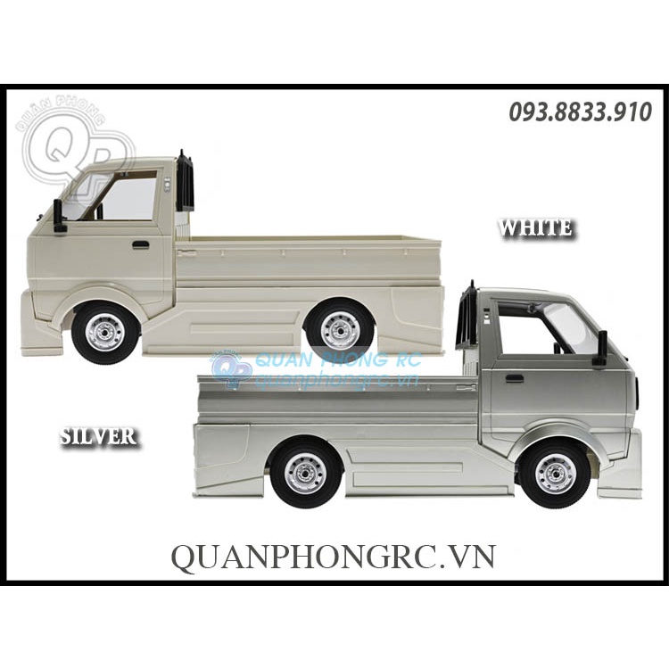 Bộ Body Frame Kits Upgrade For WPL D12 1/10 RC Kei Truck