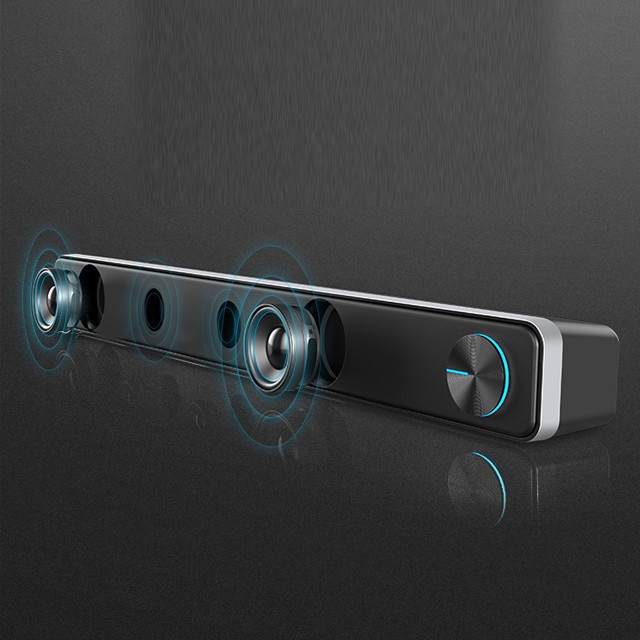 Loa bluetooth Soundbar, Loa máy tính Sada V-195 âm thanh vòm 3D siêu trầm sống động âm bass to cực chuẩn