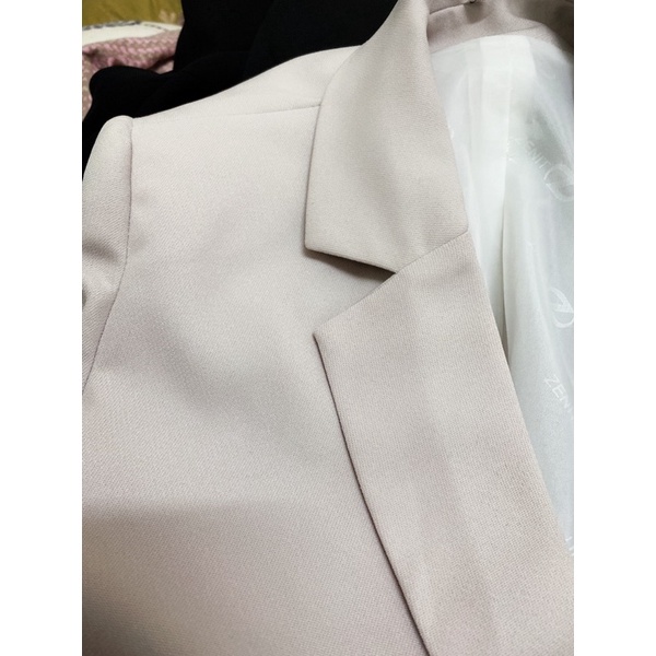Áo blazer nữ 2 lớp áo vest nữ blazer hàn quốc dài tay 6 cúc vải dày 2 lớp đứng dáng