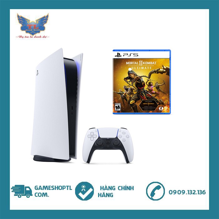 Máy chơi game PS5 Kèm Game Mortal Kombat 11 Ultimate Cho Ps5 - Chính Hãng Sony Việt Nam