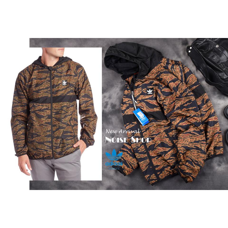 Khoác Gió Rằn Ri Vàng Đen