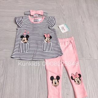 set bộ bé gái mickey