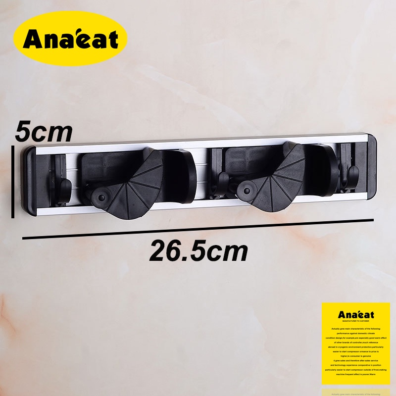 Giá Treo Đồ ANAEAT 2/3/4 Móc Gắn Tường Nhà Bếp Đa Năng Tiện Dụng