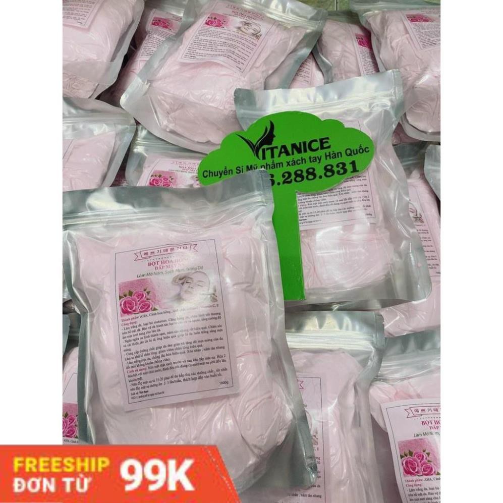 Mặt nạ bột hoa hồng - 1Kg/Bịch