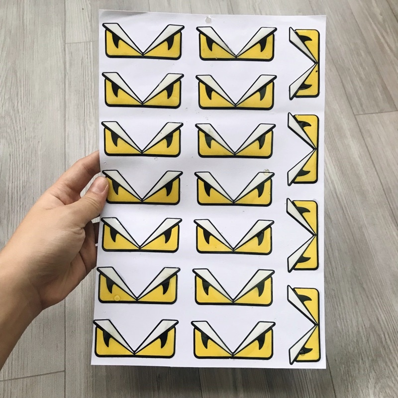 Tem cặp mắt Fendi (giá bán lẻ)