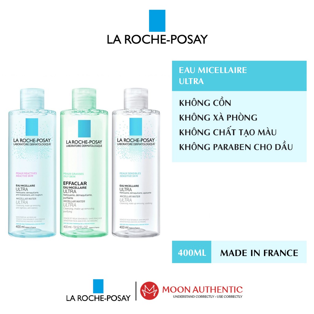 Tẩy trang La roche-posay 400ml