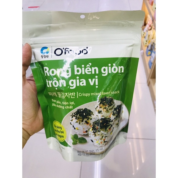 Rong biển trộn cơm, rong biển rắc cơm O’food