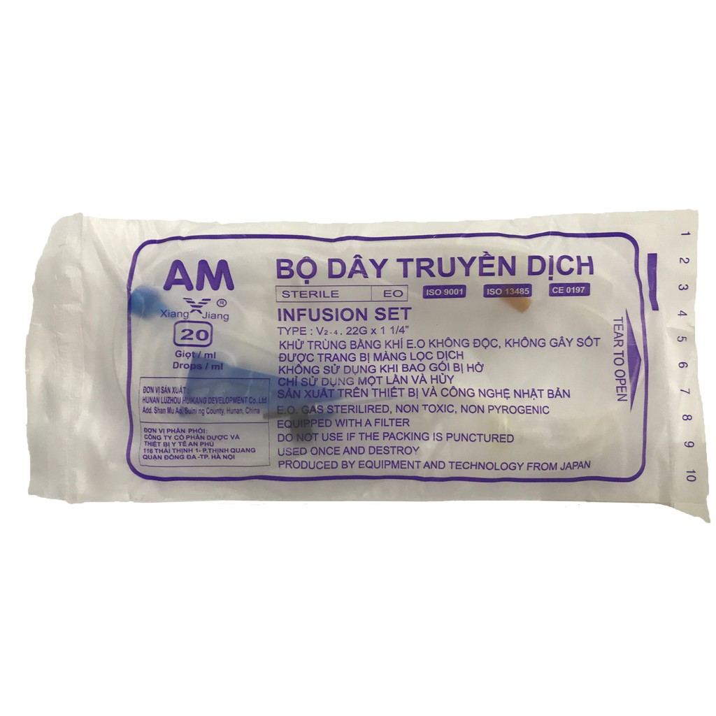 Bịch 25 dây truyền dịch AM