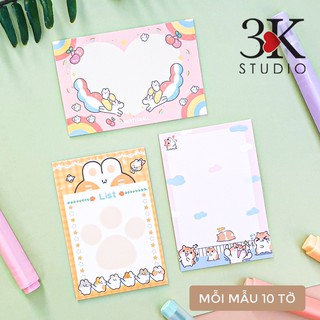SET TRỘN 10 MẪU - 100 TỜ GIẤY NOTE (COMBO 17)
