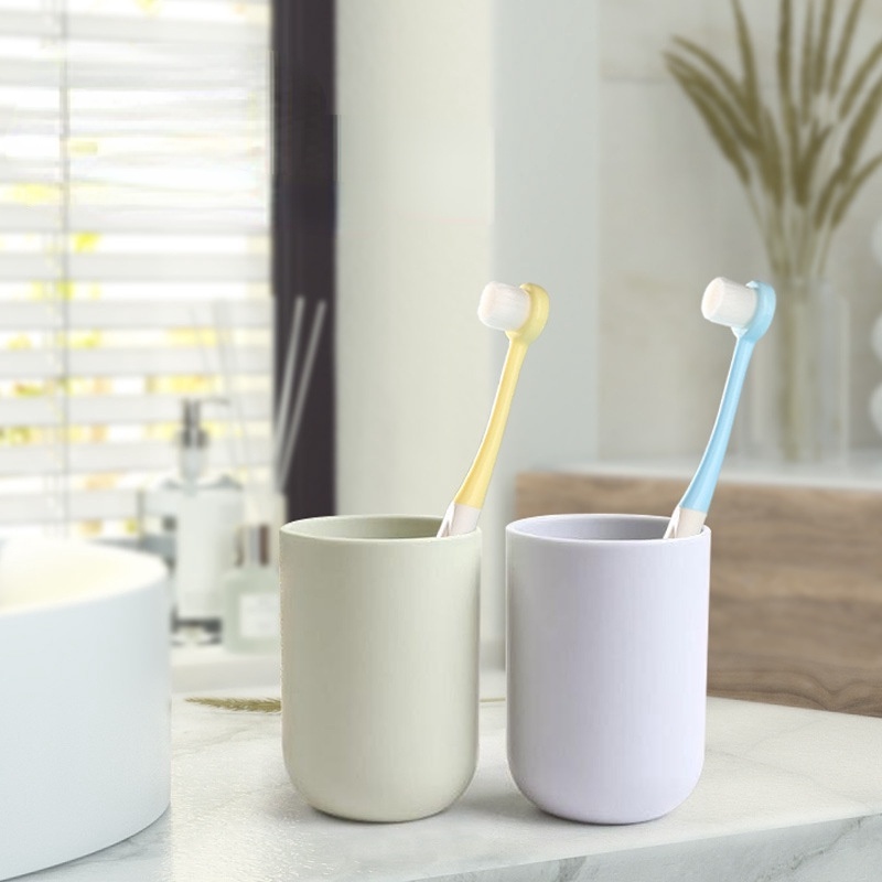 [Hàng mới về] Set 2 bàn chải đánh răng 10000+ đầu tròn mềm mại cho mẹ bầu/trẻ em