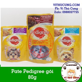 Pate Pedigree cho chó gói 80g