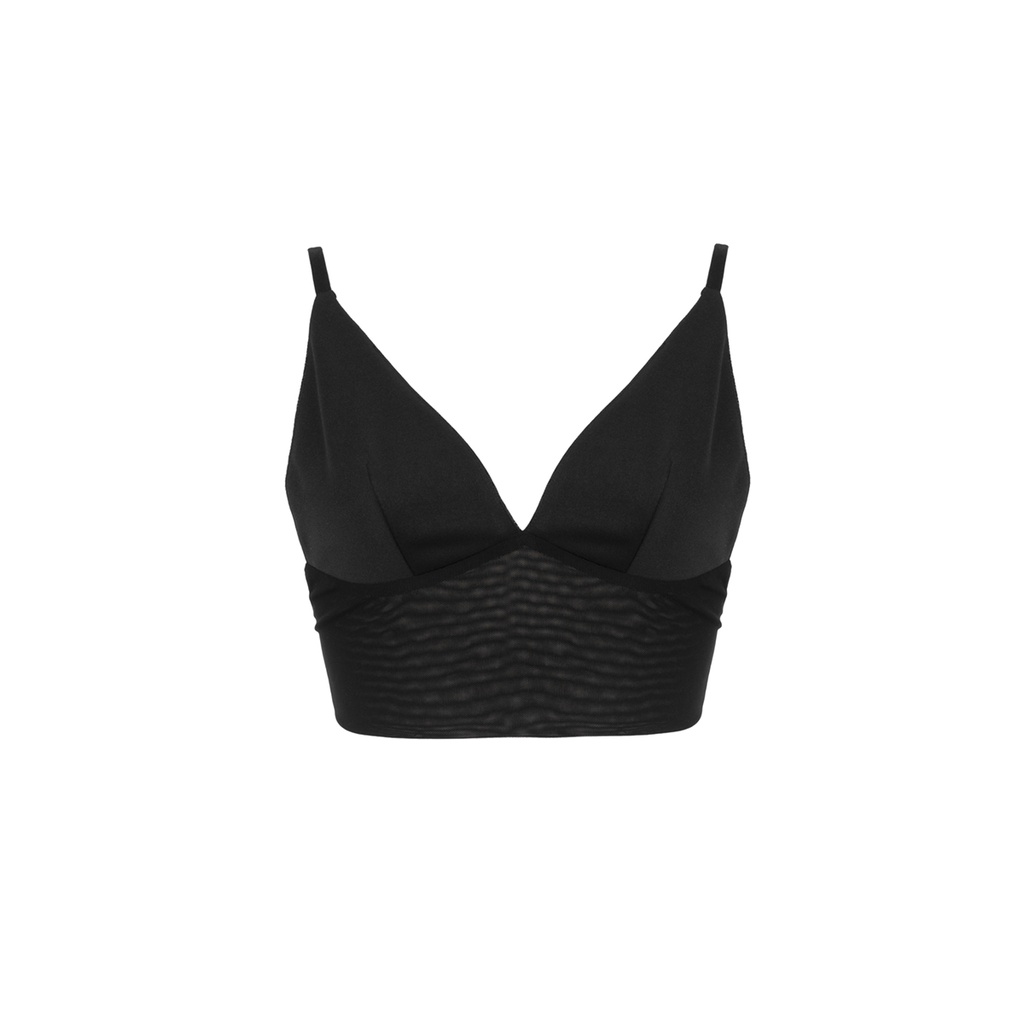 TATICHU - Áo bra lưới - Sheer Mesh Triangle Bralette
