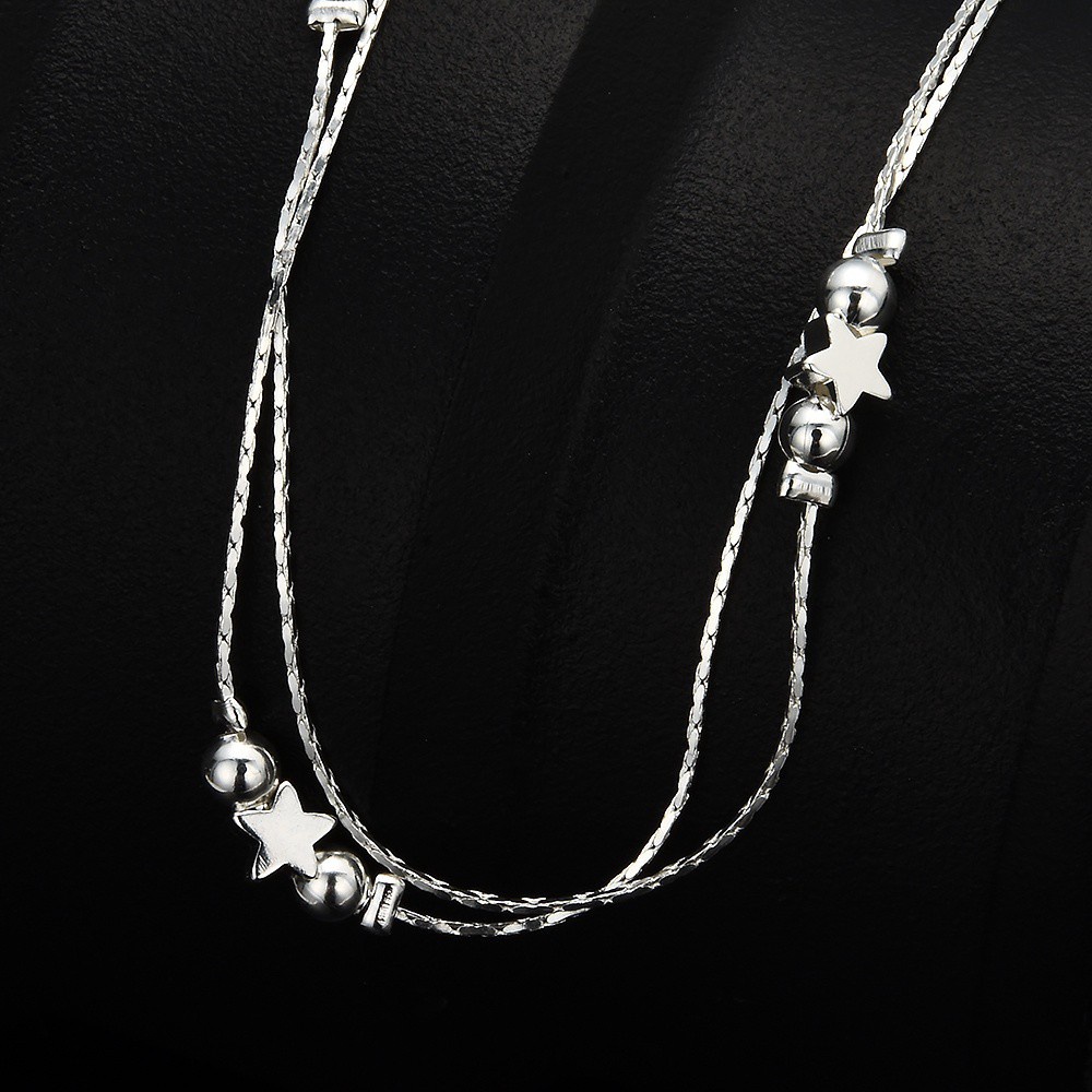 Lắc Chân Mạ BạC 925 HìNh Ngôi Sao Xinh XắN