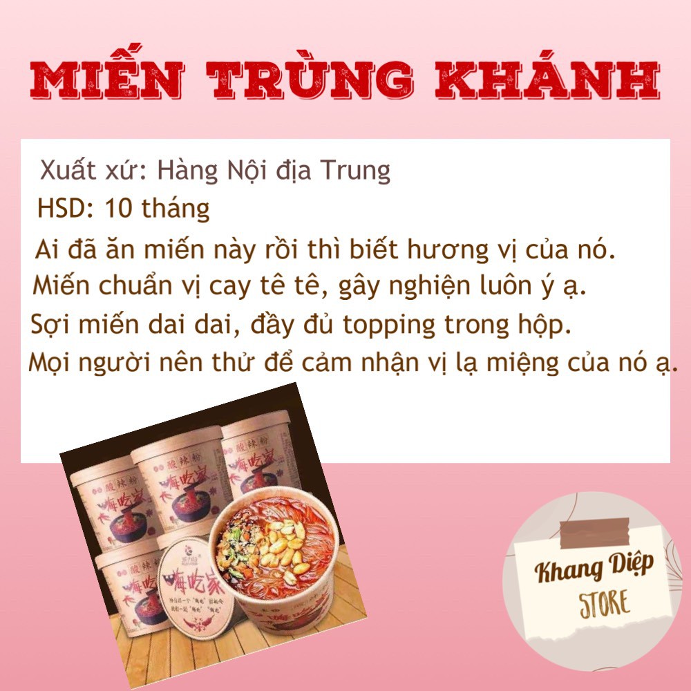 Miến cay trùng khánh thùng 6 hộp | BigBuy360 - bigbuy360.vn