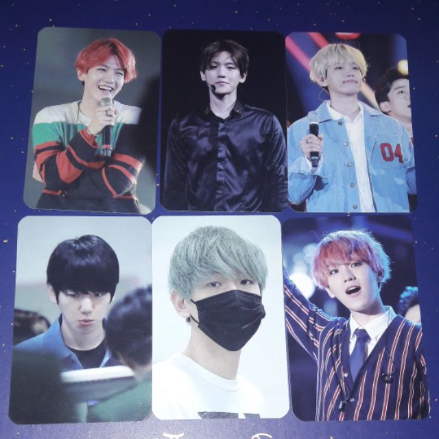 Set card unoff EXO Baekhyun