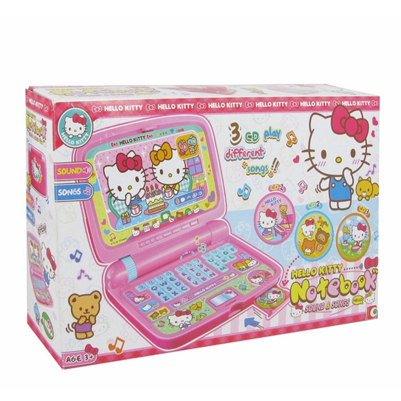 Máy Tính Đồ Chơi Hình Hello Kitty