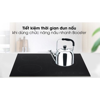[HÀNG CHÍNH HÃNG]Bếp từ 3 vùng nấu lắp âm Electrolux E6203IOK