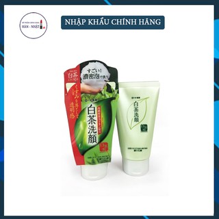 Sữa Rửa Mặt trà xanh Nhật 💖Freeship💖 Sữa rửa mặt trà trắng Shirochasou White Tea Face Wash 120g