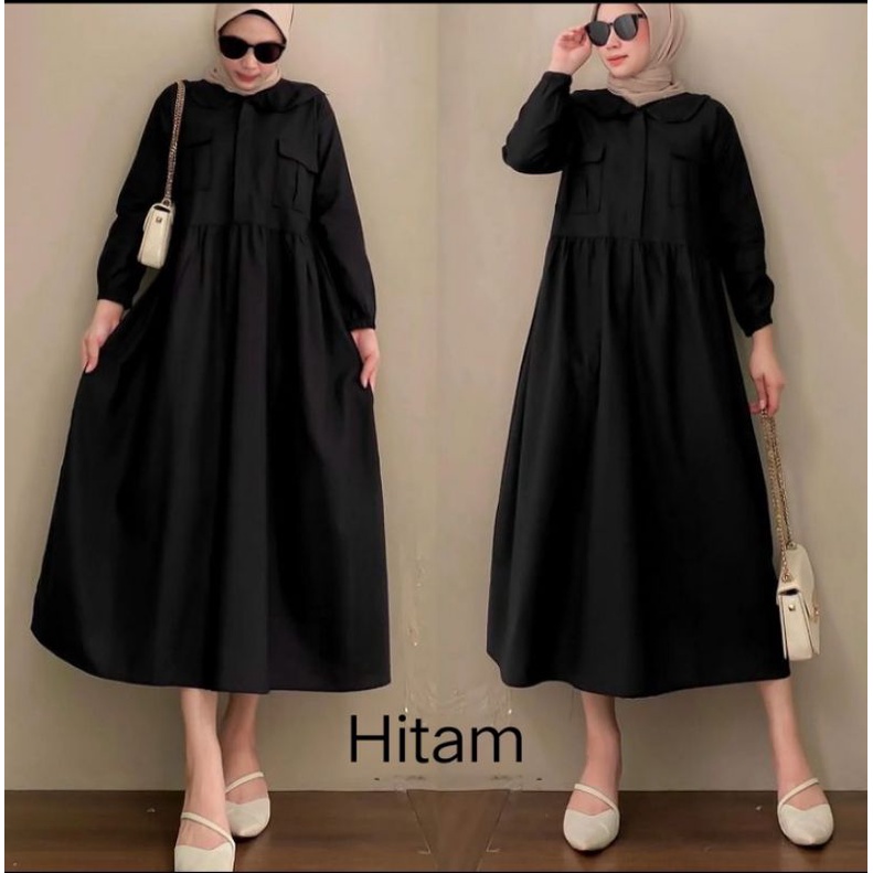 Đầm Dự Tiệc Vải Cotton In Chữ Delovas Thời Trang 2022 Cho Tuổi Teen / Hồi Giáo