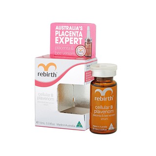 Serum tế bào gốc Nhau thai cừu và Nọc ong Rebirth Cellular B Plavenom 10ml RM21