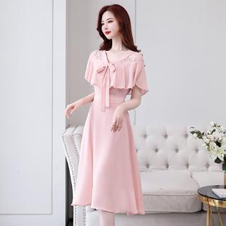 Đầm voan tay ngắn thời trang dành cho nữ
