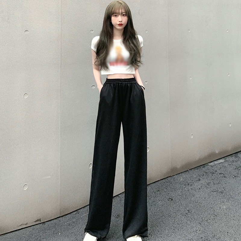 Quần Dài Ống Rộng Phong Cách Hàn Quốc Trẻ Trung Dành Cho Nữ