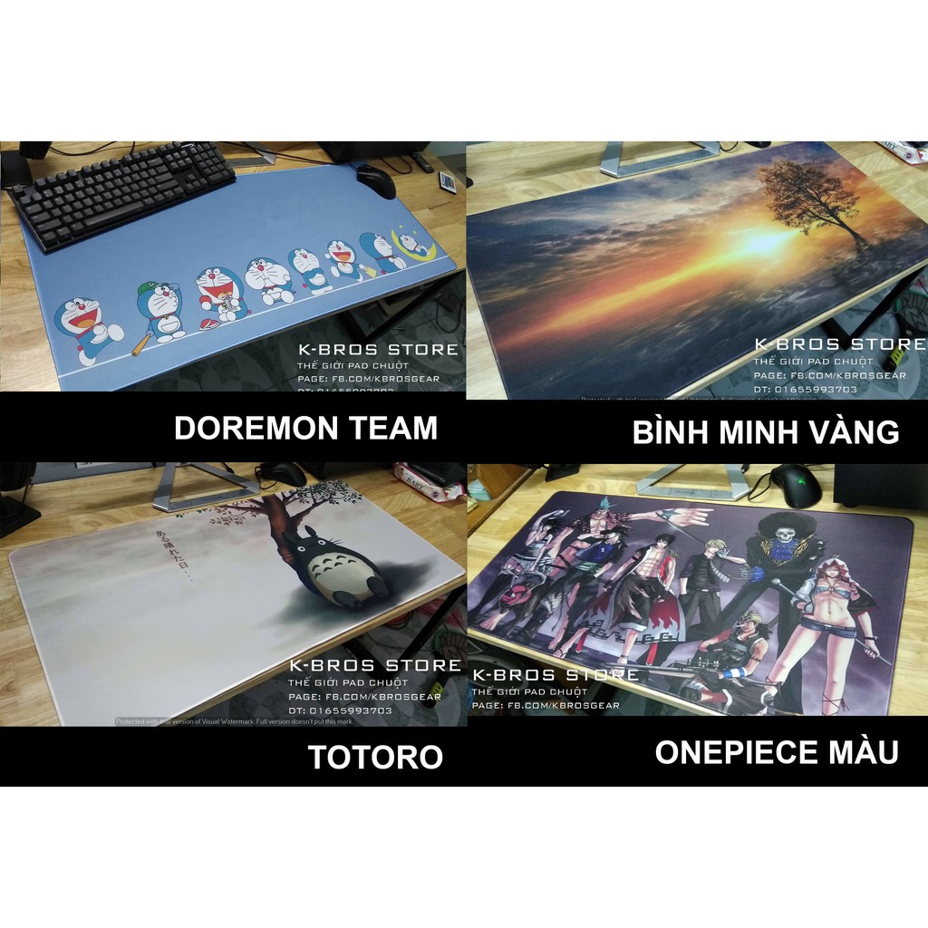 Lót chuột - bàn di chuột mouse pad cao cấp 90x40cm album bán chạy