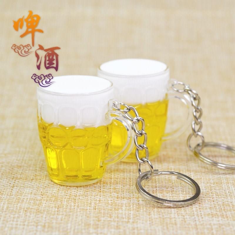 Móc Khoá Hình Ly Bia 3D siêu đẹp