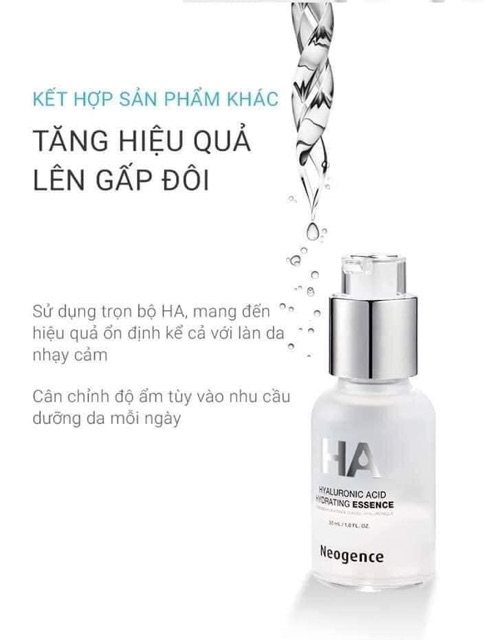 Tinh chất essence neogence HA 20ml /30ml