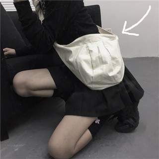 Túi Đeo Chéo Vải Canvas Thắt Nút Cá Tính Trẻ Trung