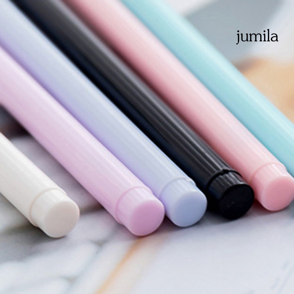 Set 6 bút mực gel họa tiết mèo xinh xắn với ngòi 0.5mm