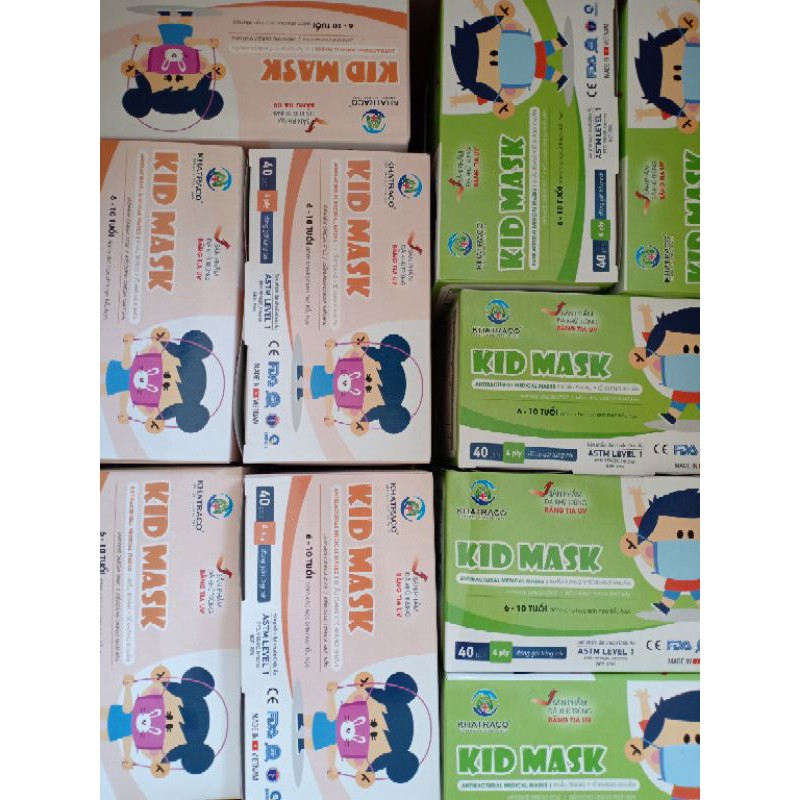 Khẩu trang trẻ em khatraco 4-10 tuổi | BigBuy360 - bigbuy360.vn