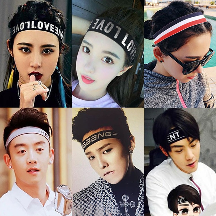 Băng đô headband thể thao tập gym yoga nam nữ kpop Hàn Quốc