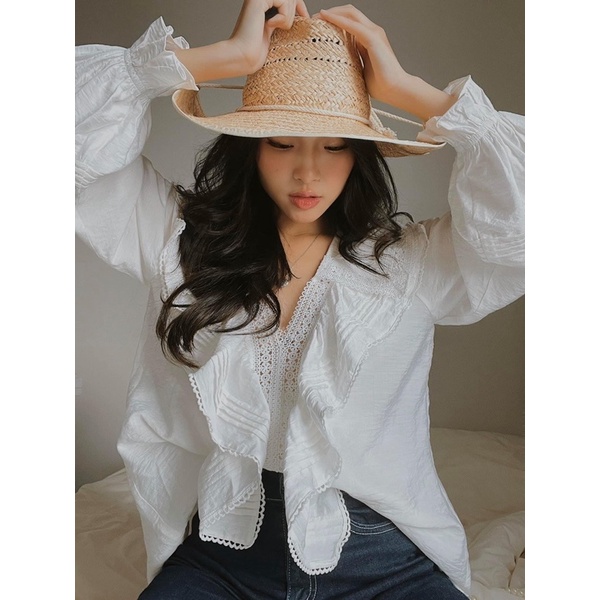 Áo veosbykhanh Jasmine Lace Blouse size S