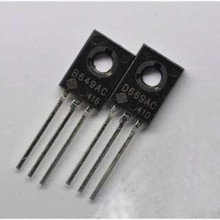 [NK] Cặp sò transistor công suất D669 và B649