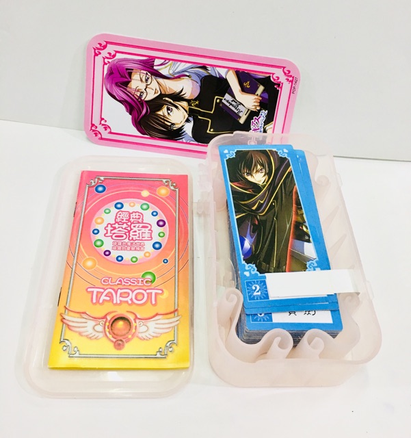 Bài ta rốt bài bói anime mâng gồm 78 quân bài