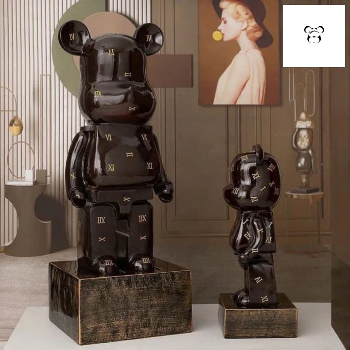 Bearbrick, gấu bearbrick 400%, sz bé 28cm, bản LV la mã đủ 5 màu chất liệu thạch cao - Chin Official Store