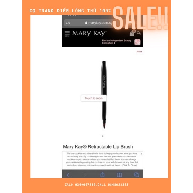 CỌ MÔI TRANG ĐIỂM CÁ NHÂN CHÍNH HÃNG MARY KAY