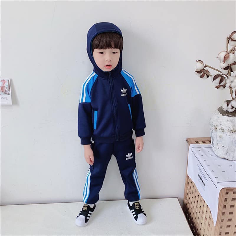 đồ bộ bé trai bé gái Dass thể thao chất umi phối màu hàng xuất dư