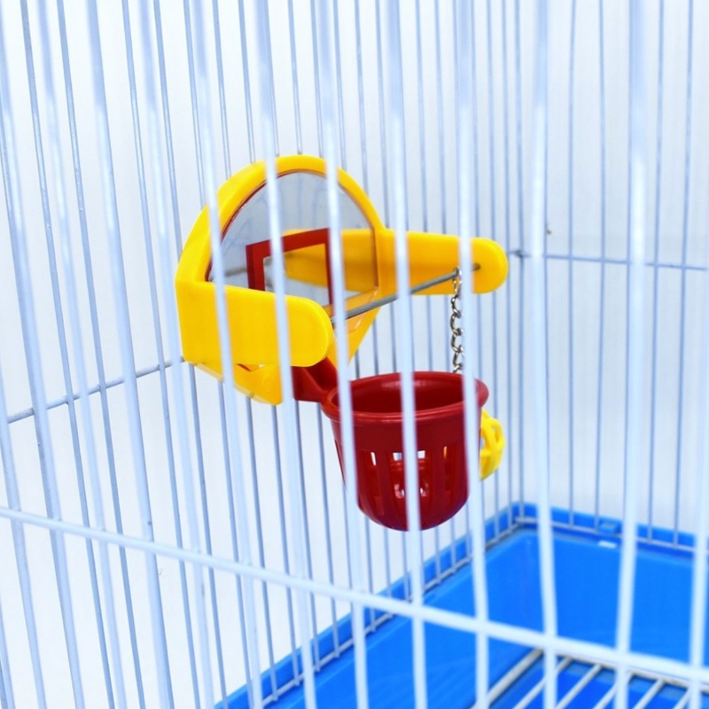 Bóng Rổ Đồ Chơi Mini Có Chuông Cho Vẹt