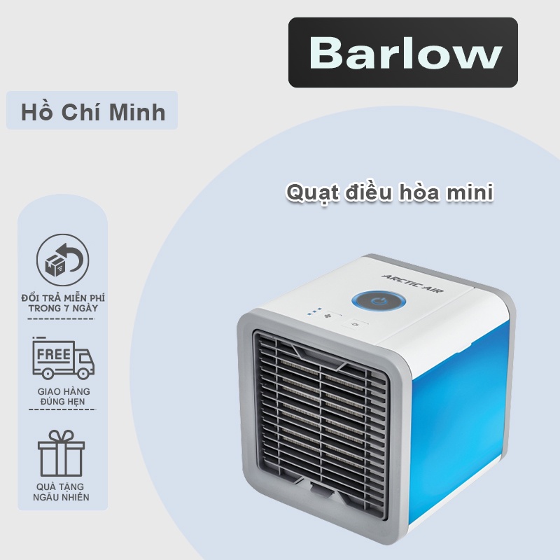 Quạt Đá Điều Hòa Hơi Nước Mini Để Bàn,Quạt Điều Hòa Mini Có Khay Chứa Đá