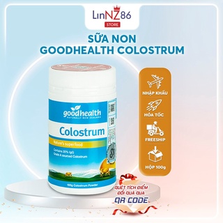 Sữa non Goodhealth Colostrum hộp 100g - Bổ sung kháng thể - Tăng cường sức đề kháng - Giảm ốm vặt